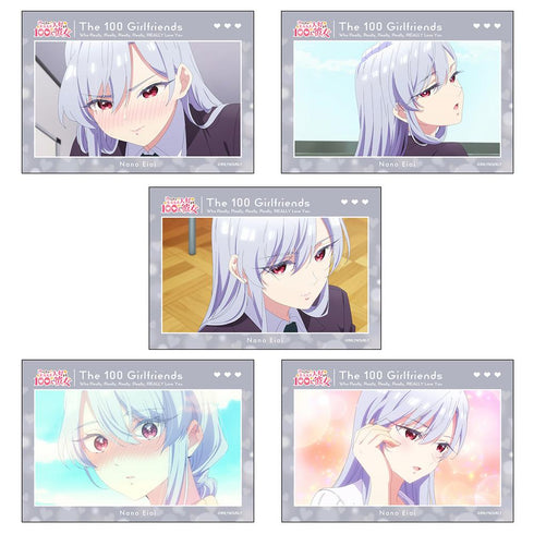 『君のことが大大大大大好きな100人の彼女』ブロマイド5枚セット 栄逢凪乃